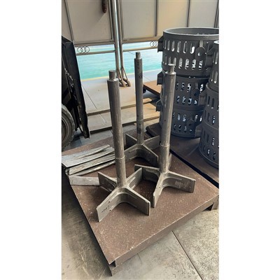 Alloy ferro molendini volumine castings ad metal